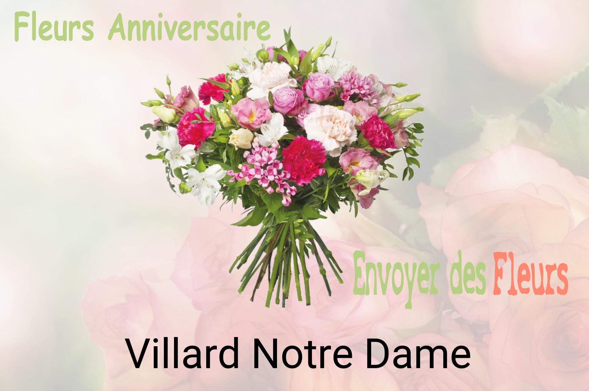 Bouquet de fleurs d’anniversaire livré à Villard-Notre-Dame
